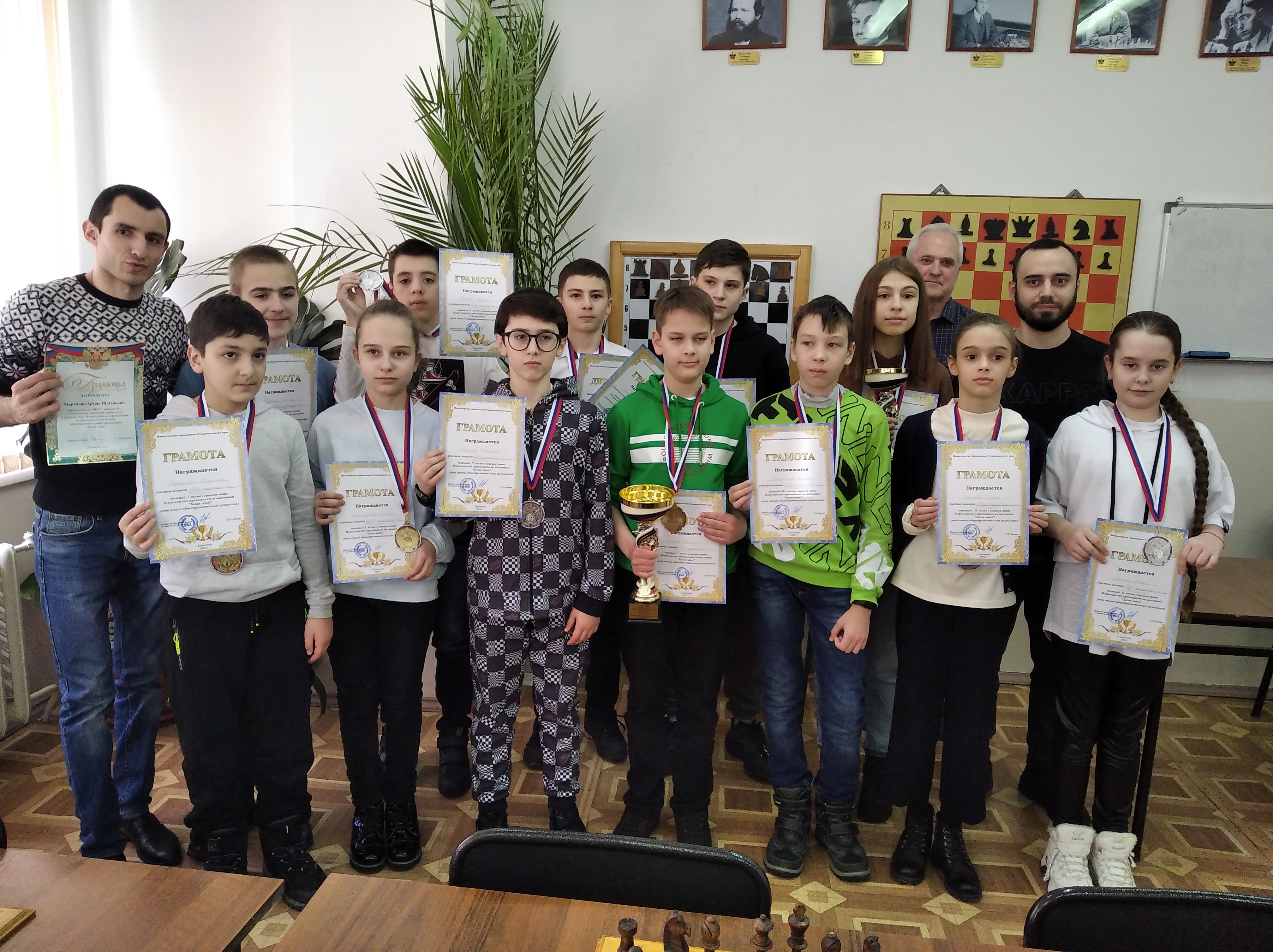 краевой этап Всероссийских соревнований по шахматам «Белая ладья» среди команд общеобразовательных организаций.
